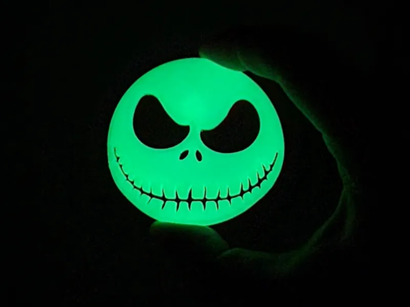 Skull Face Fridge Magnet