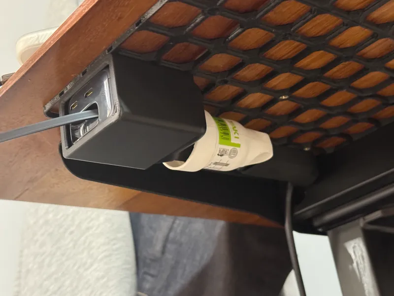 OpenGrid under-desk USB charger holder