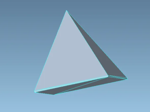 Simple pyramid