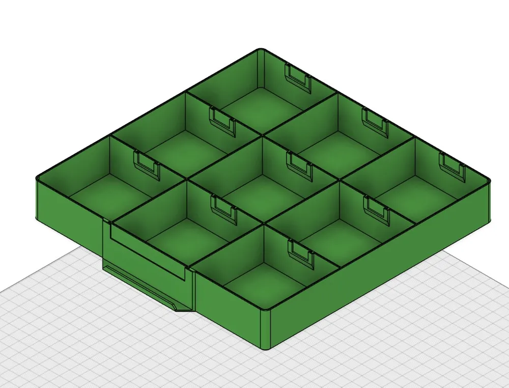 Modular Storage Drawer for Small Parts – Part 4 - Free 3D Print Model ...