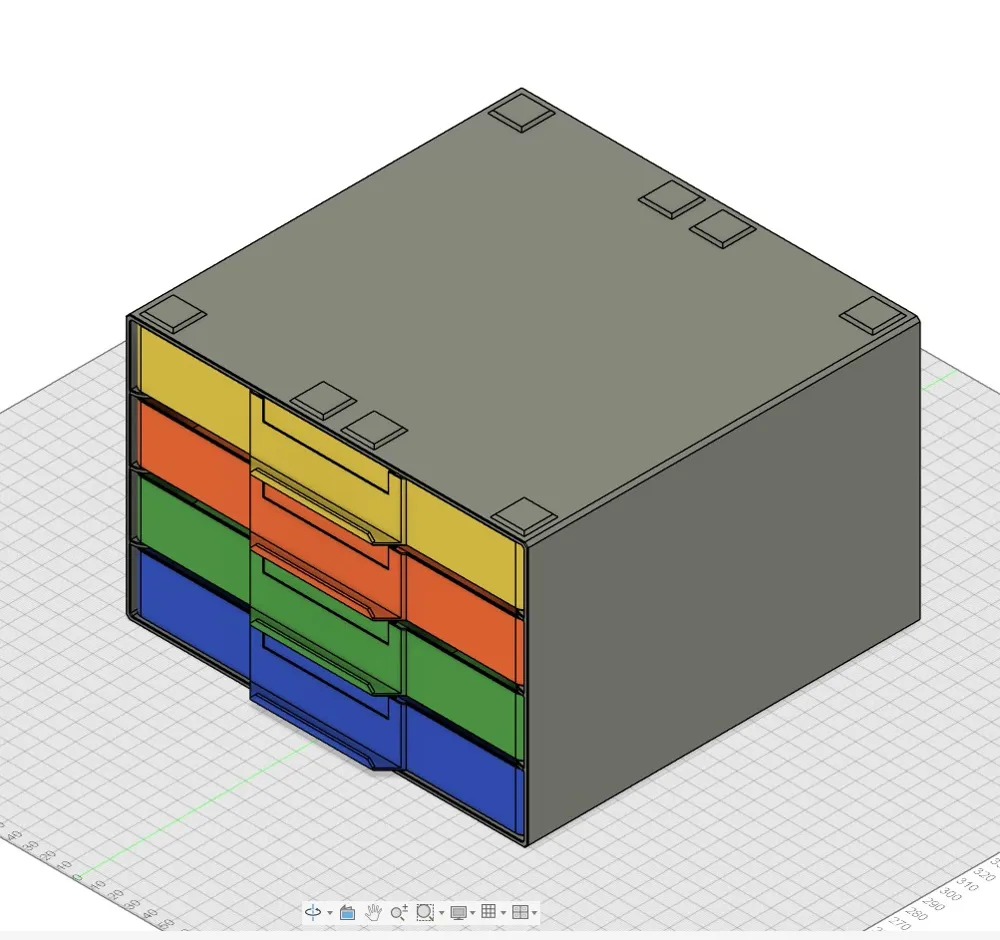 Modular Storage Drawer for Small Parts – Part 4 - Free 3D Print Model ...
