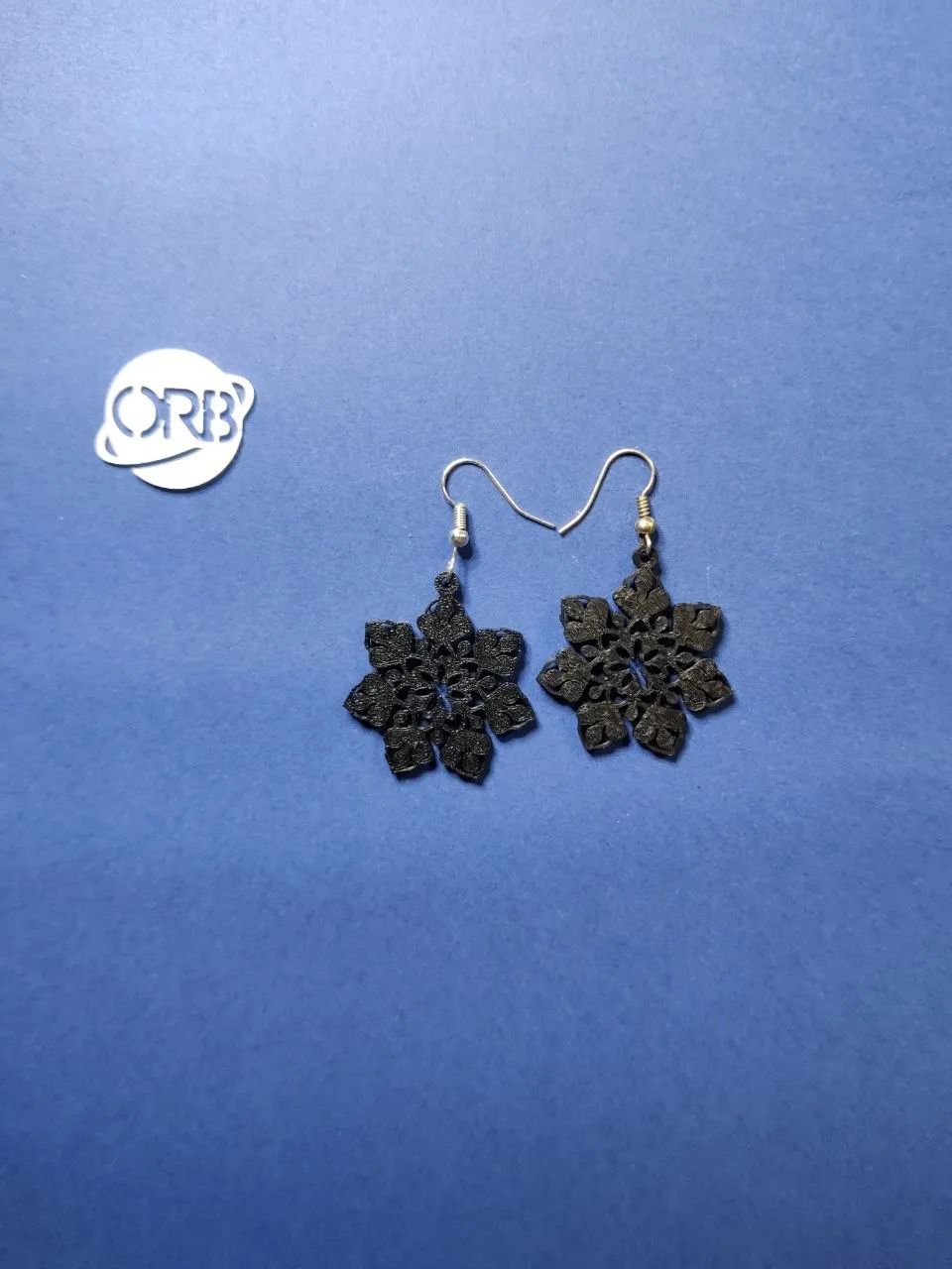 Indian Bloom Mandala Earrings view 3