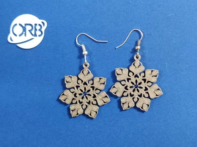 Indian Bloom Mandala Earrings
