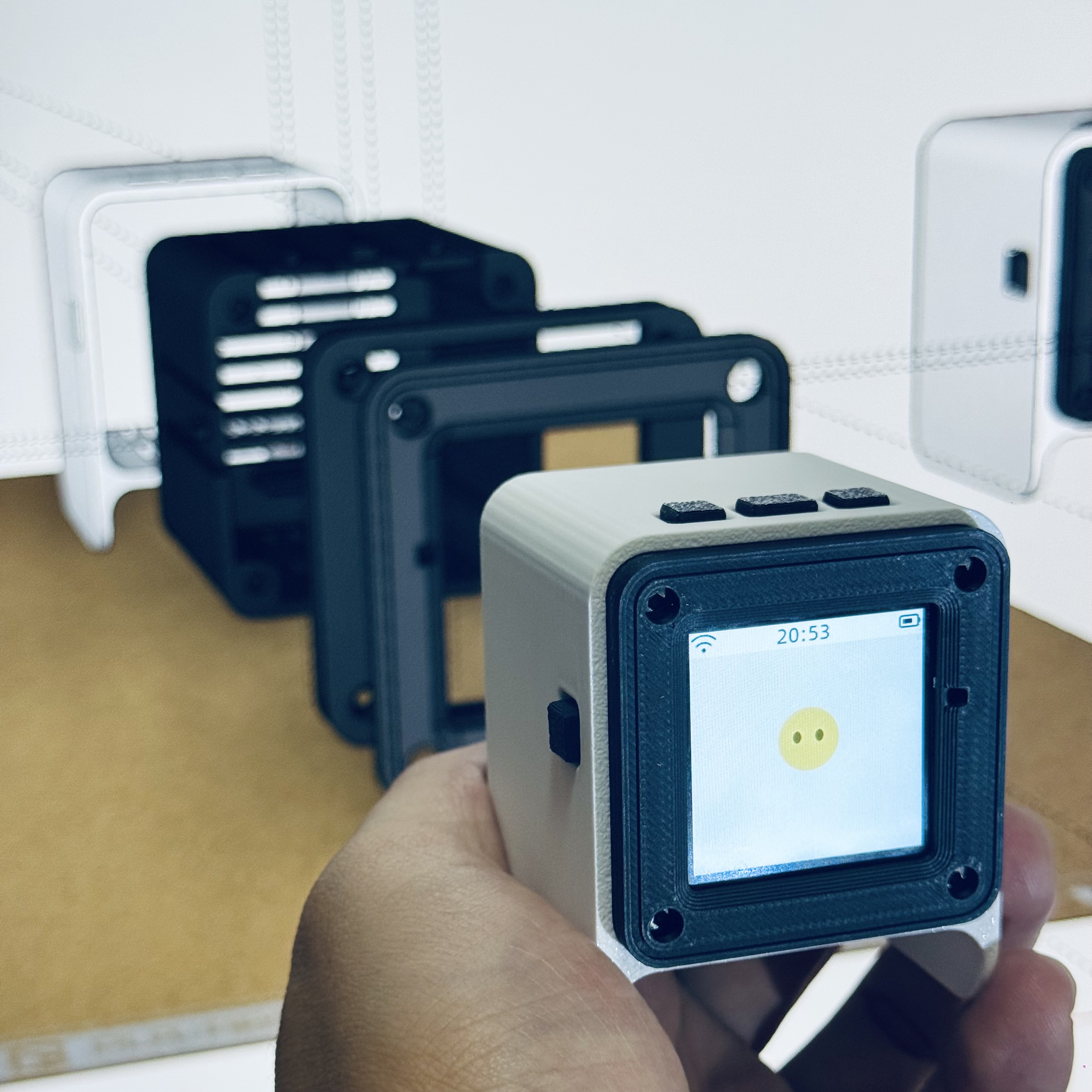 XiaoZhi AI Enclosure for ESP32-S3 Dev Board and 1.54