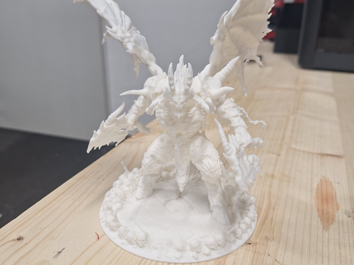 Demon Warrior + Skull base - 1