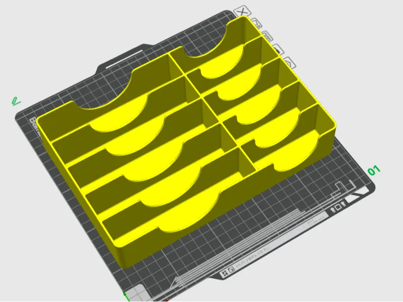 HF small storage bin jigsaw blade holder