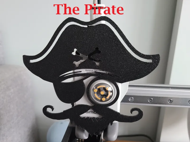 A1/A1 Mini Pirate Face + AMS Lite Hub Protector