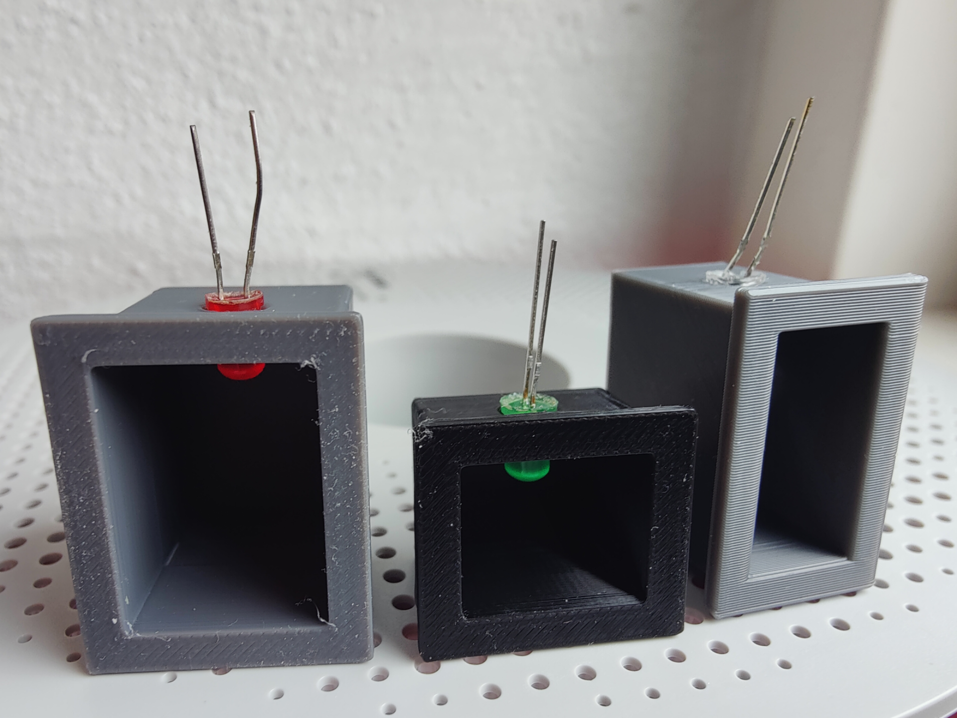 Interior light boxes for 1:87 modeltrain houses