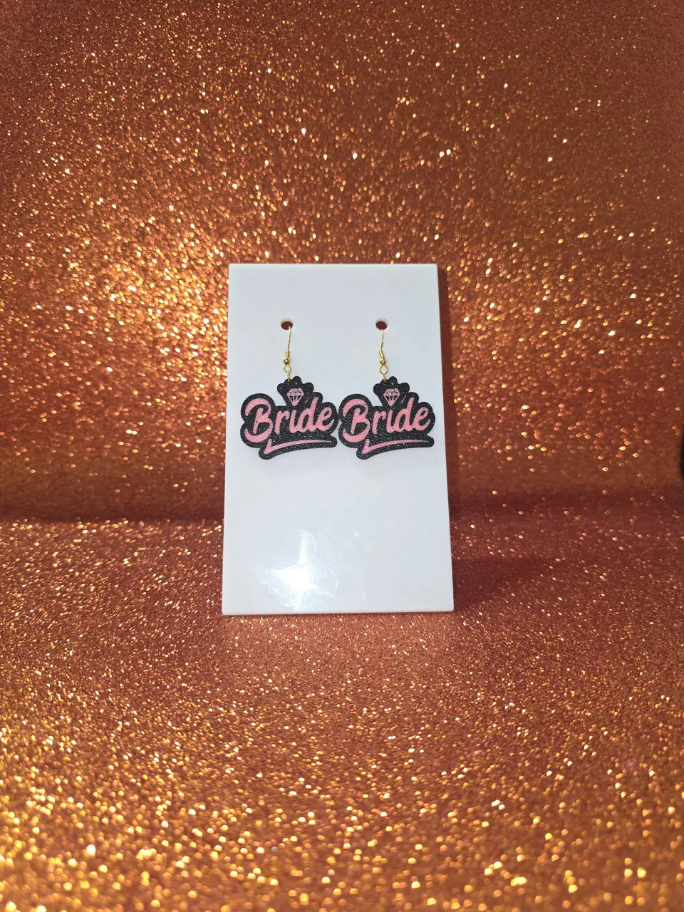 Bride earrings view 2
