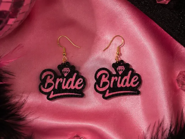 Bride earrings