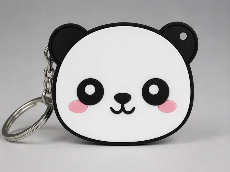 Kawaii Panda Keychain |Multicolor AMS |No Supports