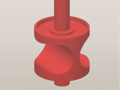 French horn rotary valve