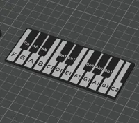 Keyboard 0.2mm layer, 6 walls, 25% infill