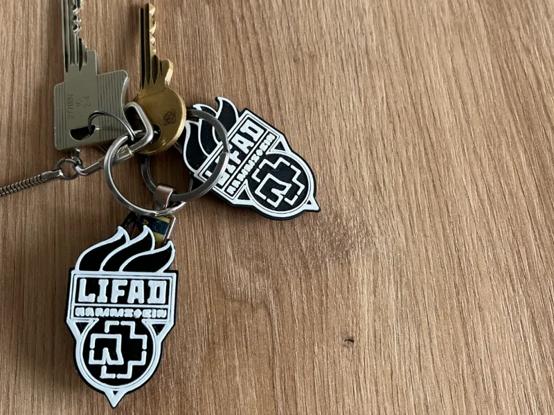 Rammstein Keychain LIFAD