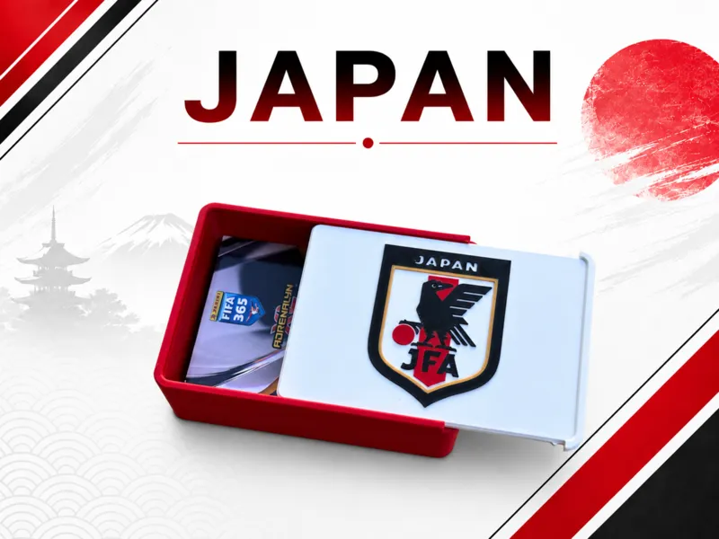Japan National Team Storage Box – Sliding Lid