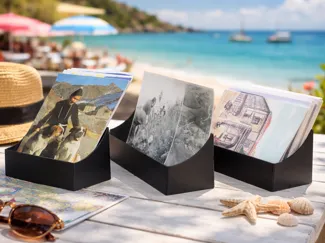 Postcard Stand