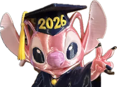 Stitch Angel Graduate Graduation 2026
