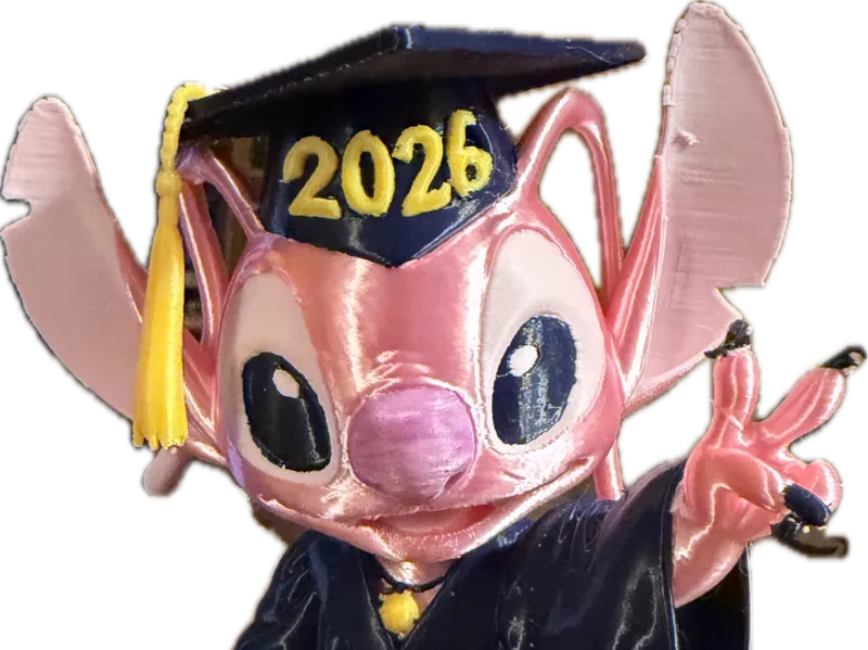 Stitch Angel Graduate Graduation 2026