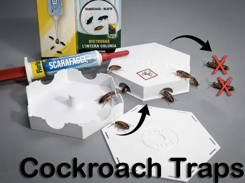 Reusable cockroach trap