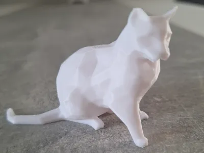 Low-Poly Katze (free to sell)