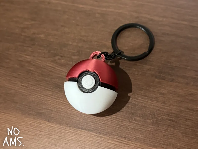Pokeball Keychain NO AMS