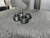 FUZZY SKIN and ORIGINAL, 0.2mm layer, 100% infill