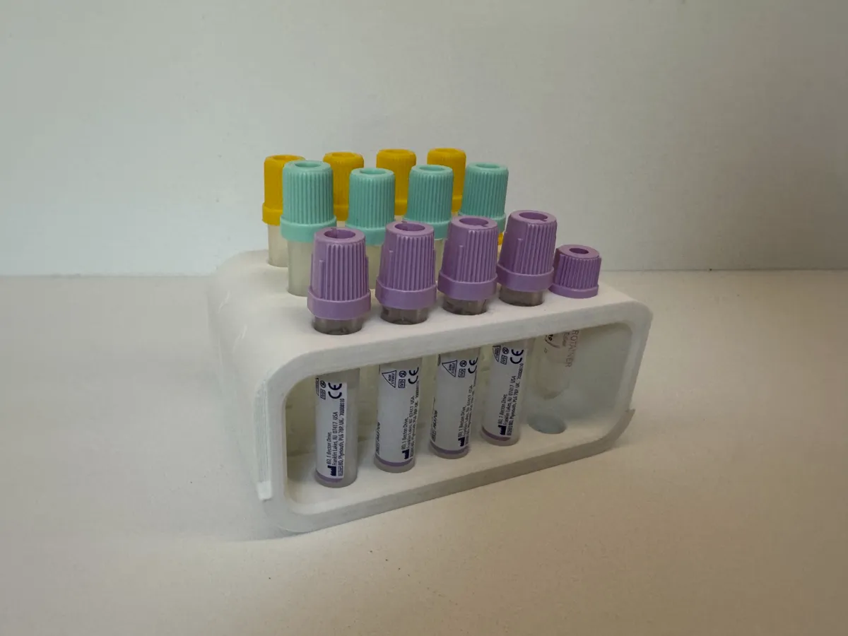 Portoir de tubes de laboratoire extensible 13x75mm