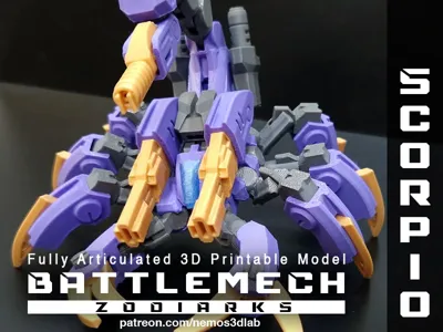 BattleMech Zodiarks - Scorpio