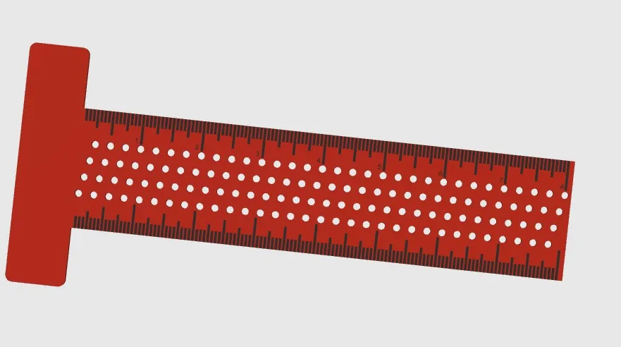 Roller Ruler v2.0 - Free 3D Print Model - MakerWorld