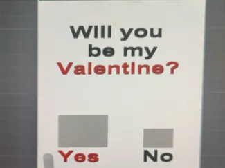 Valentine choose me