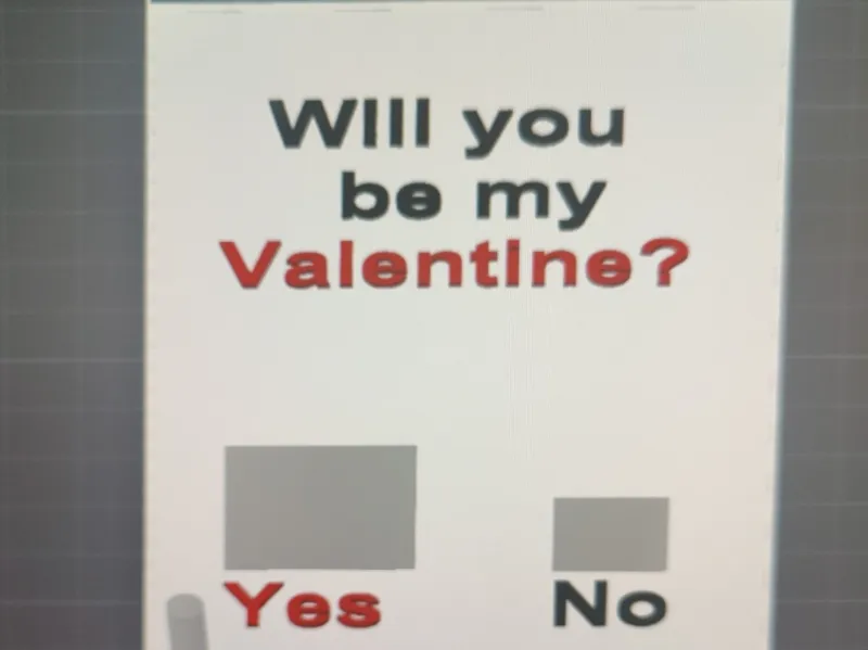 Valentine choose me