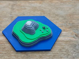 CargoRally Boardgame: Mount Frosty Island