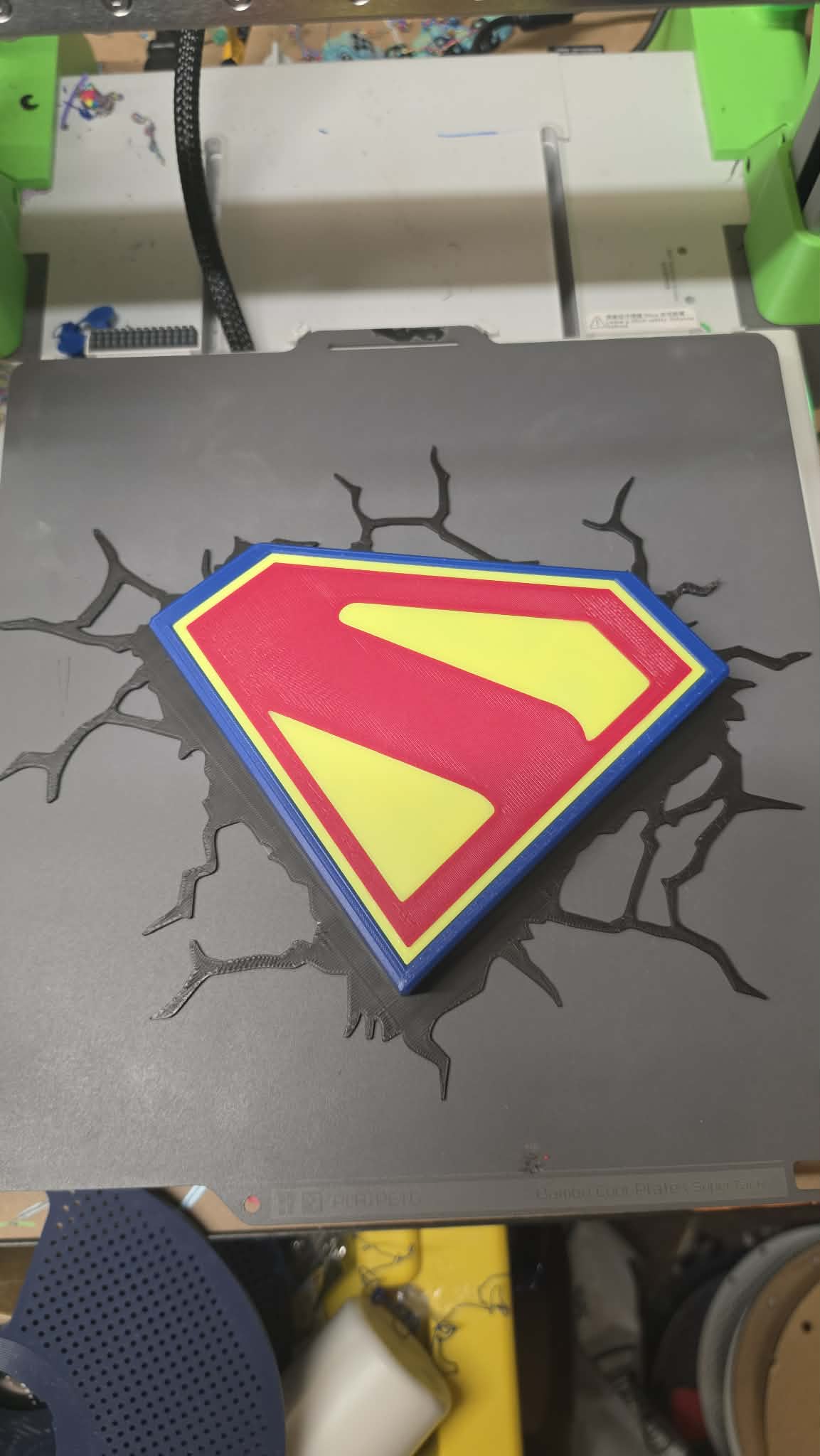 Miniatura 2 do modelo 3D Superman - Wall Mount