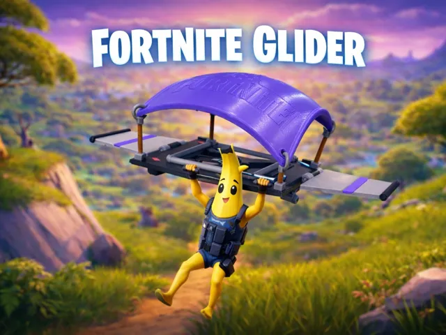 FORTNITE GLIDER BUILDING KIT - Free 3D Print Model - MakerWorld