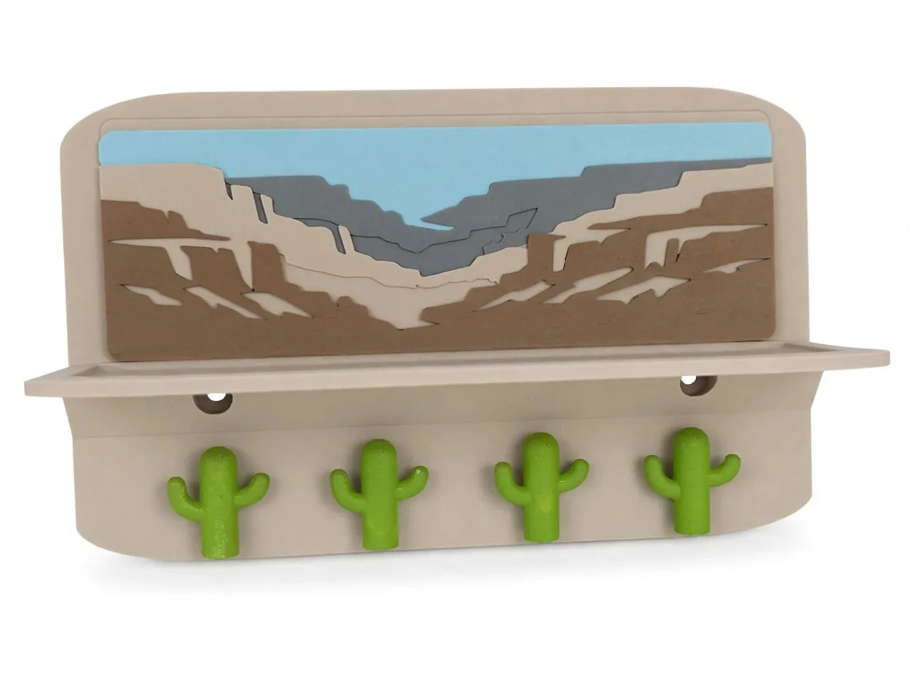 Estanteria y porta llaves desierto view 2