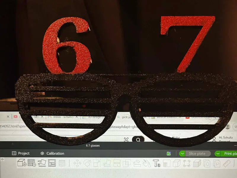 67 glasses