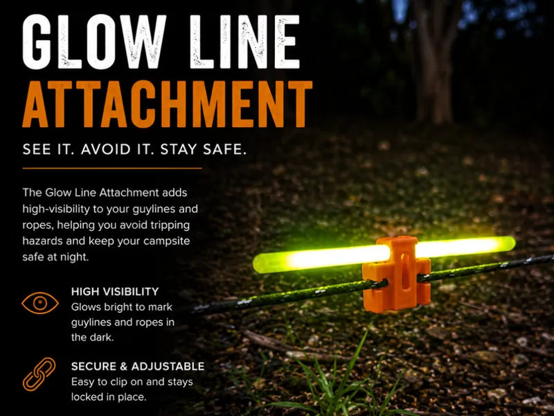 Guy Line - Glow attachment
