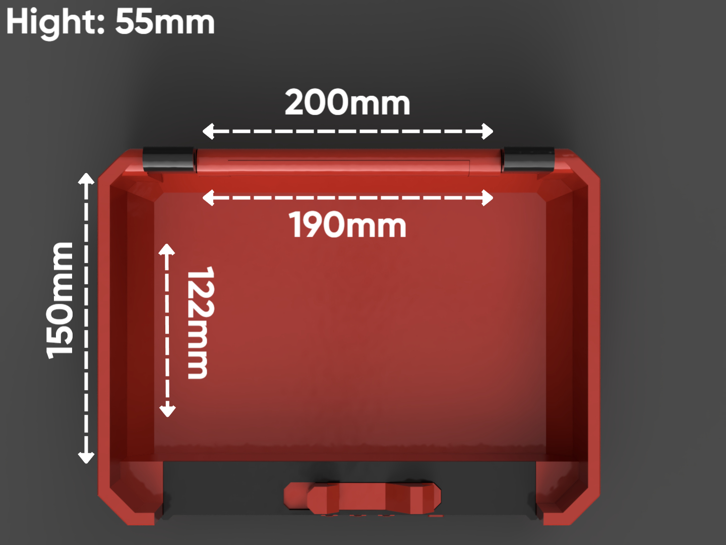 Miniatura 2 do modelo 3D Lock Box