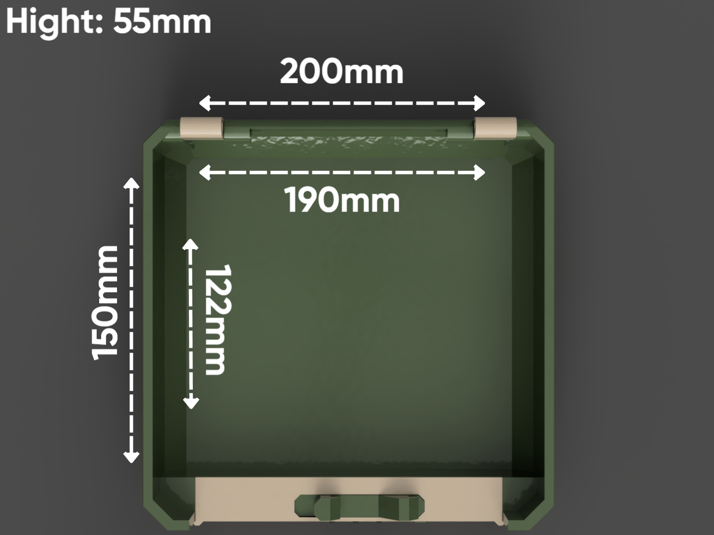 Miniatura 3 do modelo 3D Lock Box