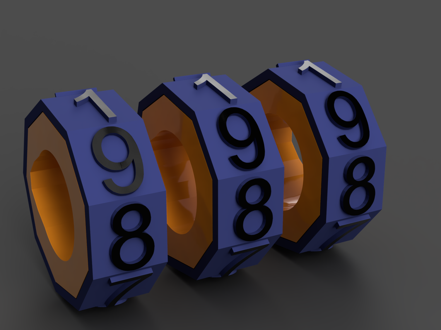 Miniatura 4 do modelo 3D Lock Box
