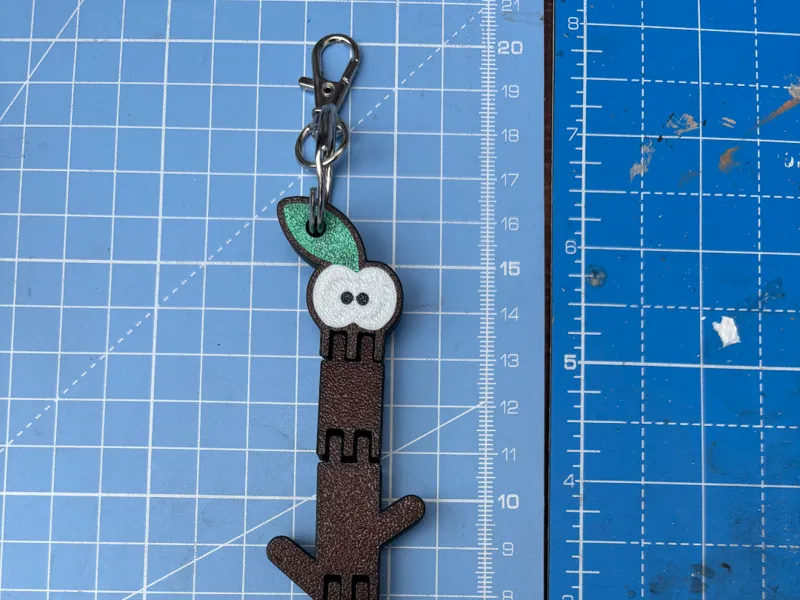 Stick Stick Stick Stick Sticky Sticky Keyring