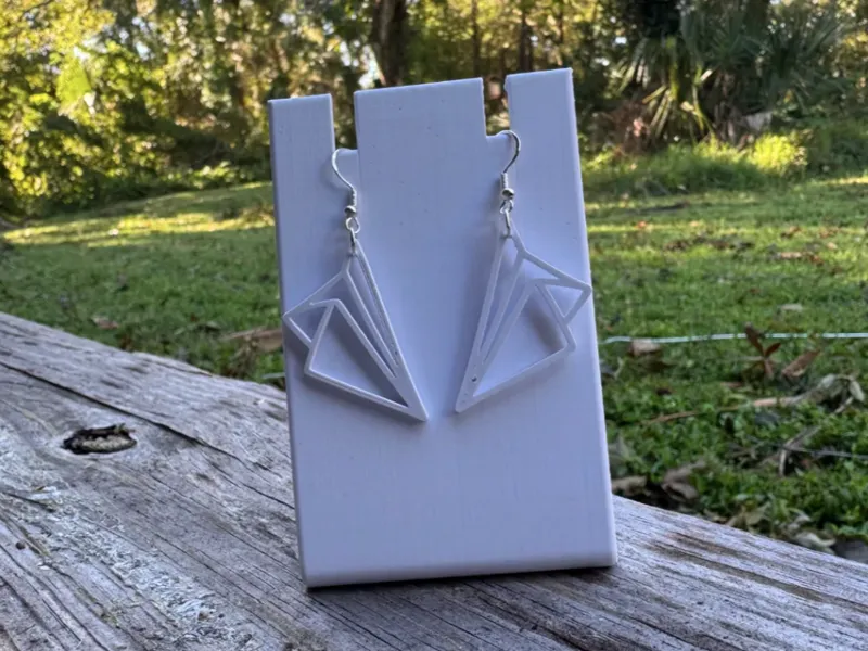 Paperplane Earrings/Keychain
