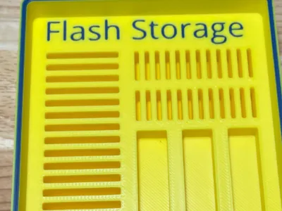 Gridfinity Flash Storage Tray