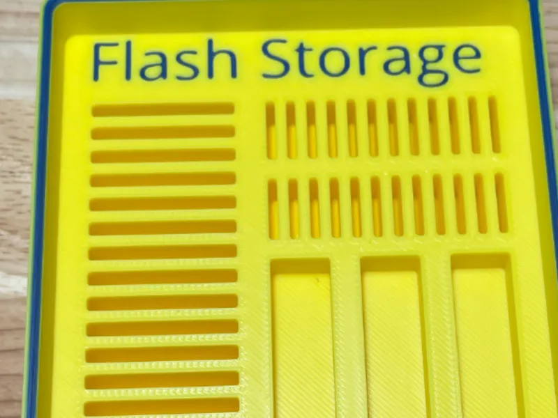 Gridfinity Flash Storage Tray
