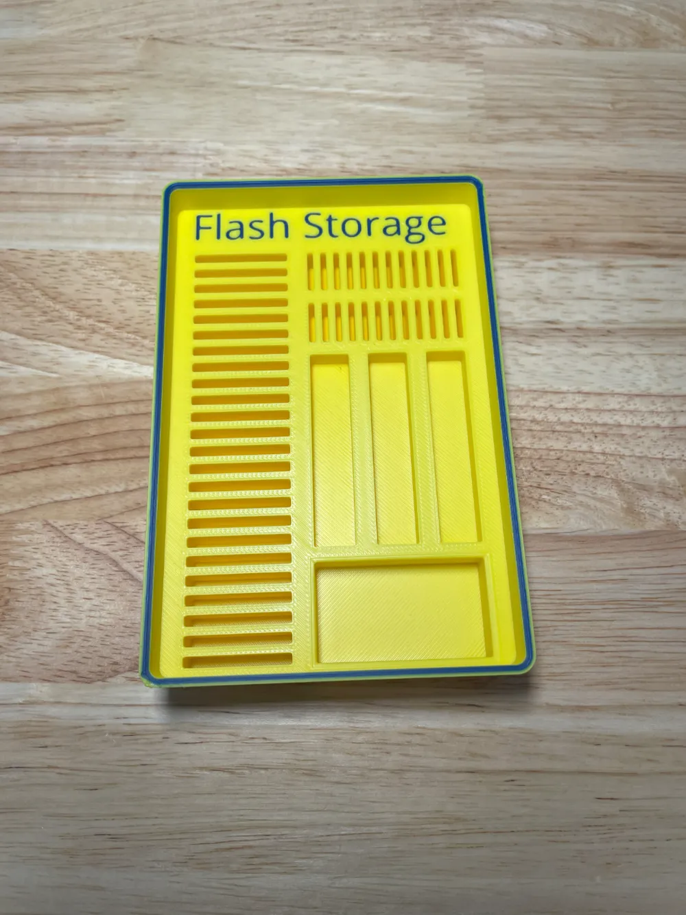 One Tray Flash Gridfinity Flash Storage Tray by AegisSailor - MakerWorld