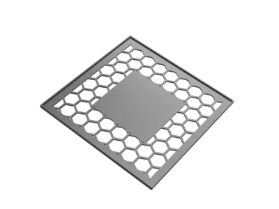 Hueforge Displate wall frame (200mm x 200mm)