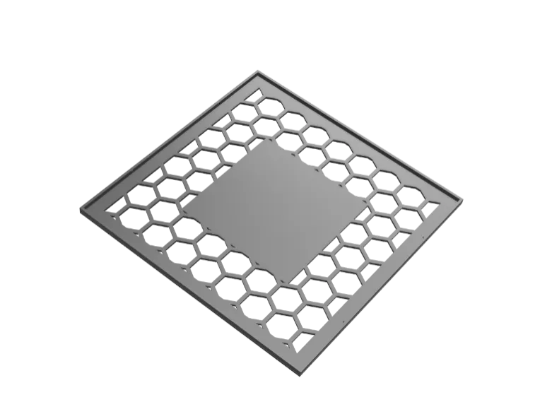 Hueforge Displate wall frame (200mm x 200mm)
