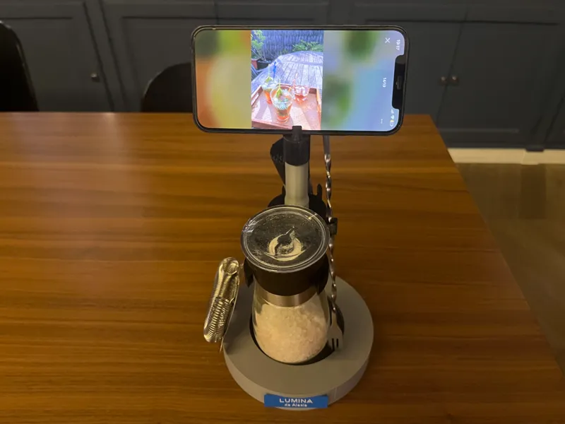 Lumina - Modular Phone Stand & Bar Organizer V1