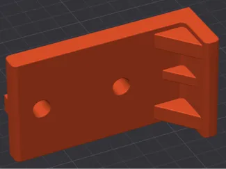 T-track stop - double