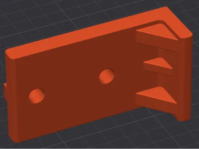 T-track stop - double